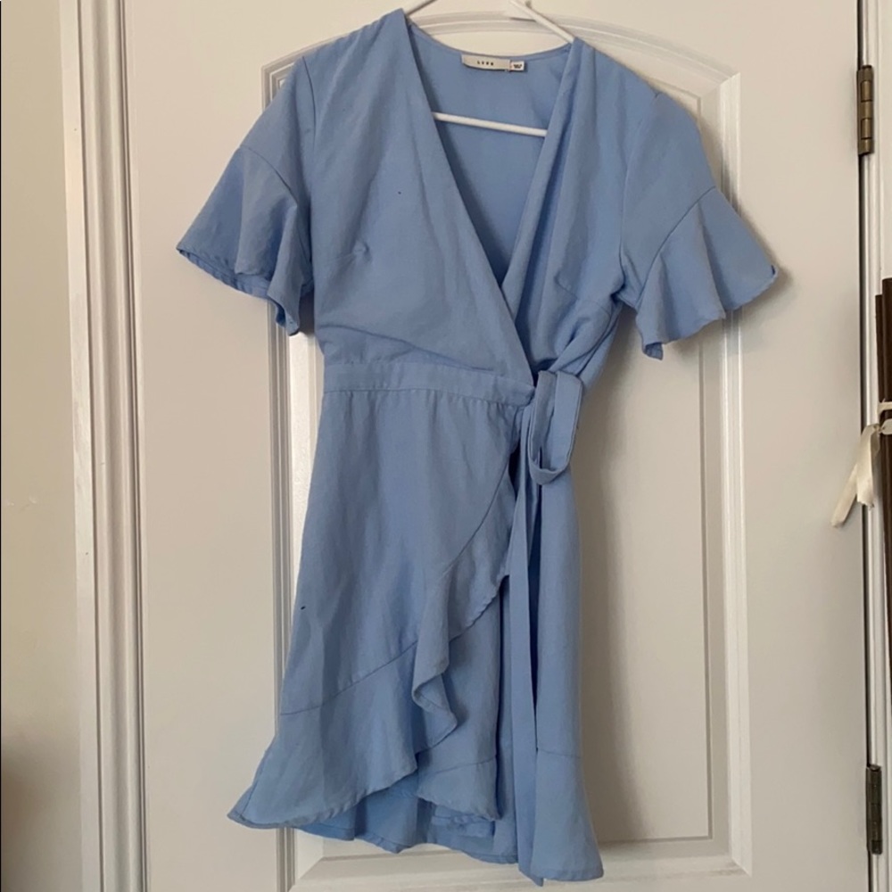Lush wrap dress